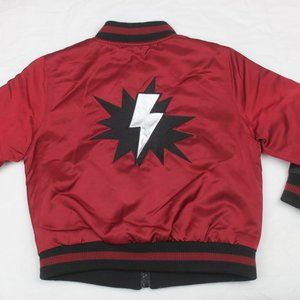 Kids Red & Black Reversible Jacket